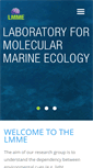 Mobile Screenshot of levy-marinelab.com